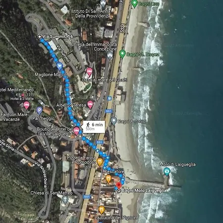 Daire Monolocale N 5 Vicino Al Centro E Con Dehor Laigueglia